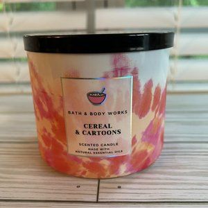 Bath & Body Works 3-Wick Candle - Cereal & Cartoons